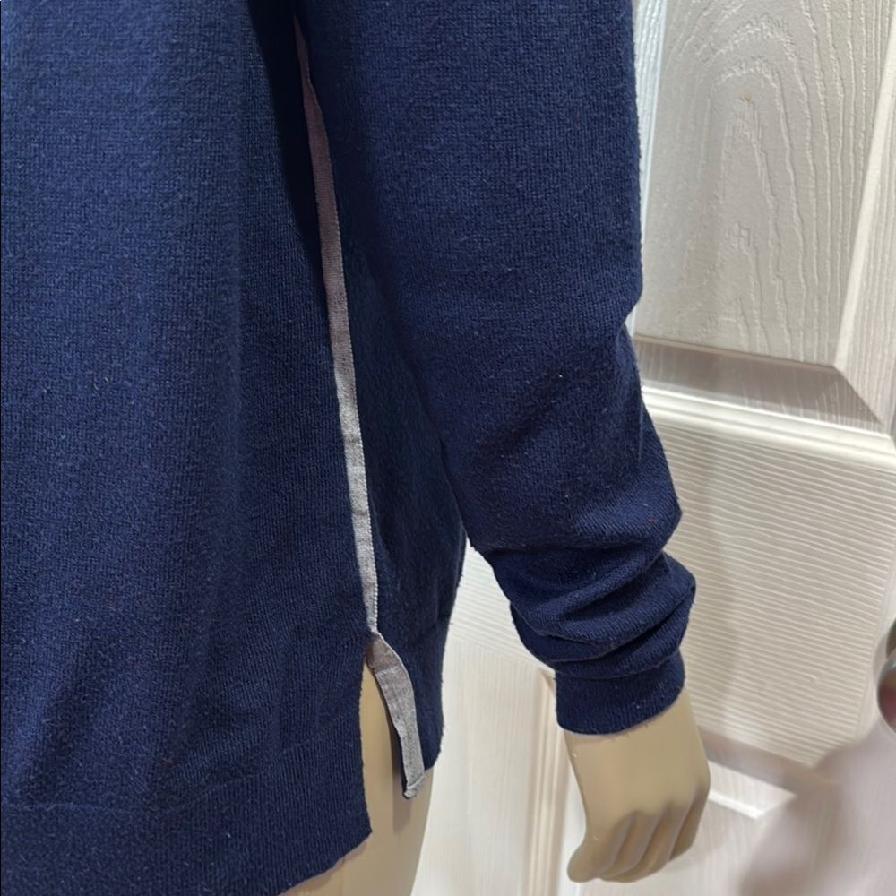 VINEYARD VINES NAVY  BLUE CREWNECK SWEATER - Picture 5 of 7